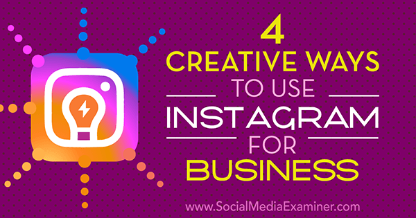 ideias criativas para negócios no instagram