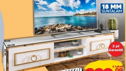 Como comprar a unidade de televisão de aglomerado vendida em Şok? Recursos da unidade de TV de choque