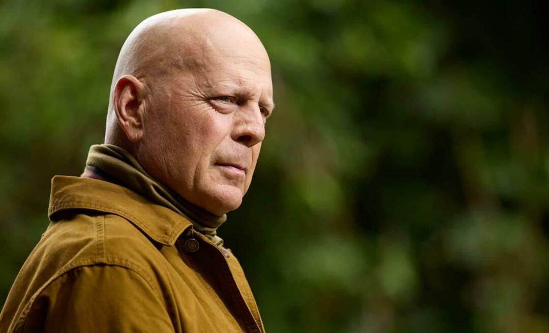 Acontece que Bruce Willis, que está lutando contra a afasia, tem demência!