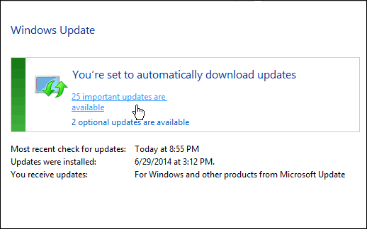 Corrigir travamentos do Windows Update ou diminuir a velocidade no Windows 7