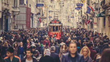 TURKSTAT compartilhou os dados! 48 por cento dos turcos felizes