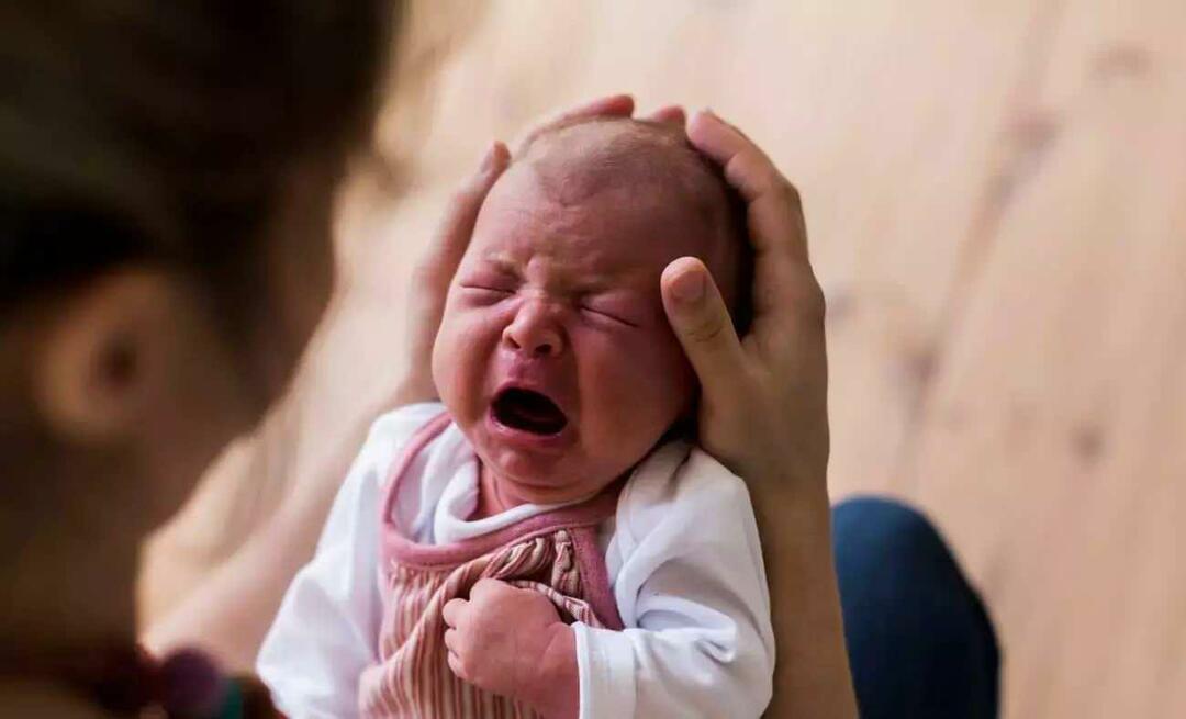 quais são os estilos de choro dos bebês