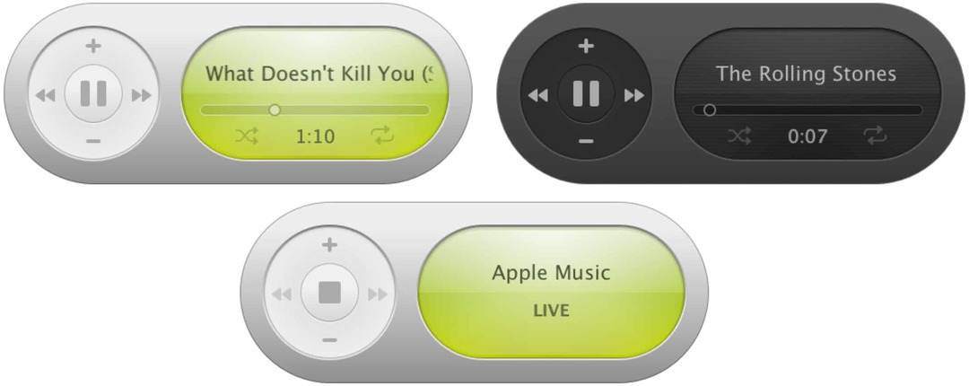 Vá retro e instale o widget original do Mac OS X iTunes