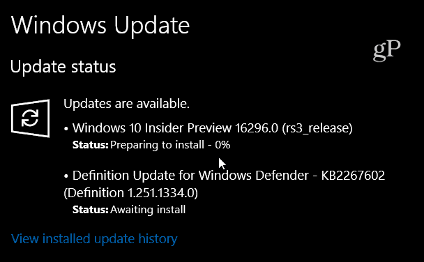 Microsoft lança o Windows 10 Preview Build 16296 para PC