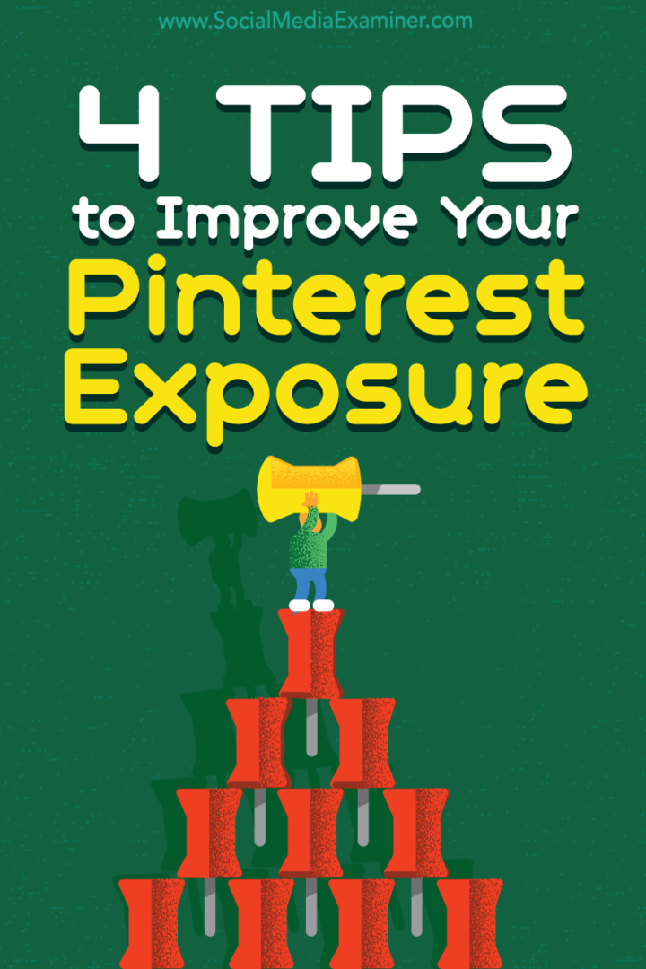 4 dicas para melhorar sua exposição no Pinterest: examinador de mídia social