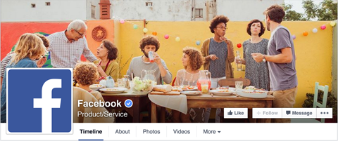 capa do facebook e exemplo de imagem de perfil