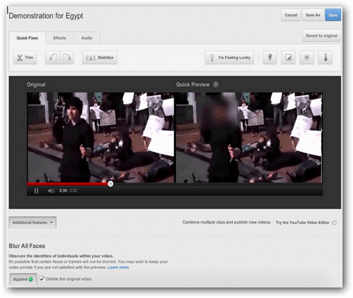 O YouTube permite desfocar o rosto em vídeos: como ativá-lo