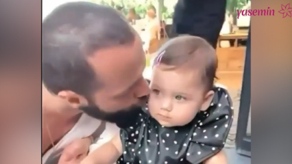 Um vídeo especial da esposa de Berkay Özlem Şahin para sua filha Arya