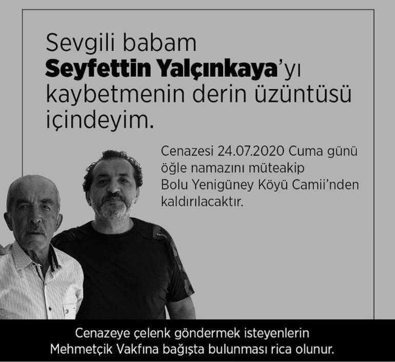 Dia doloroso do famoso chef Mehmet Yalçınkaya! Ele enviou seu pai em sua última jornada