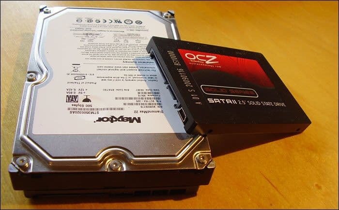 HD vs. SSD