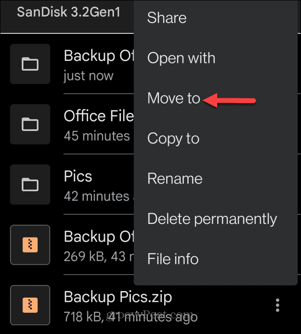 Use arquivos Zip no Android