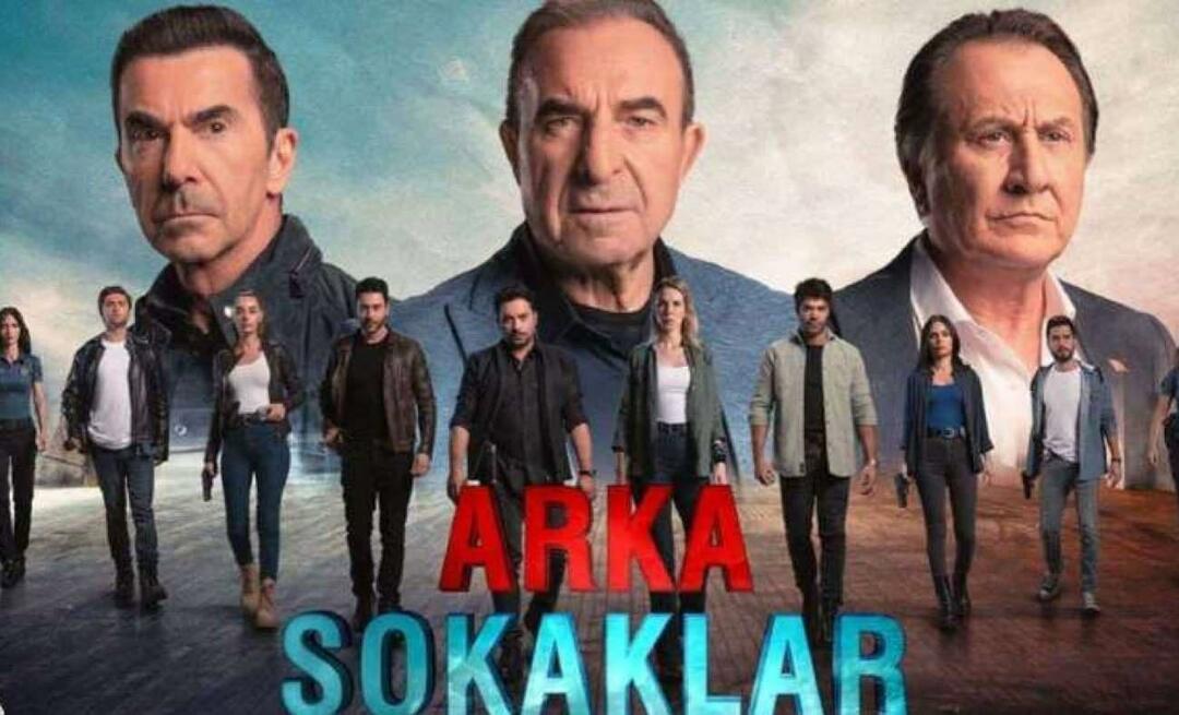 Transferência surpresa para a série de TV Arka Sokaklar!