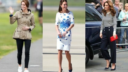 O fato de vestir a princesa favorita da rainha britânica de Kate Middleton é atraente! Quem é Kate Middleton?