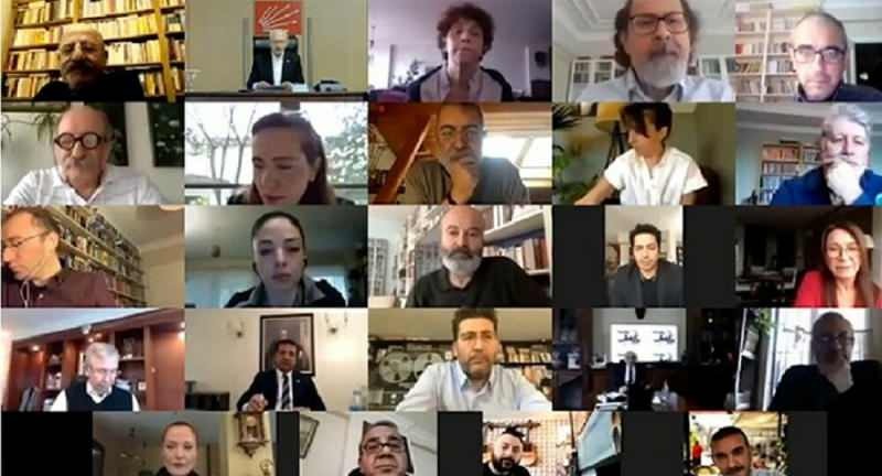 Os pedidos dos artistas que fizeram videoconferências com Kılıçdaroğlu os fizeram desistir!