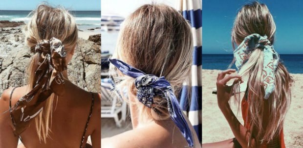 2018 moda cabelo da praia