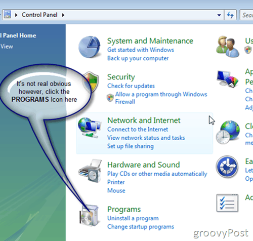 Habilitar ou instalar a ferramenta de recorte do Windows Vista