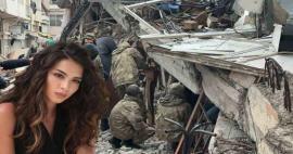 Um pedido de ajuda de Melisa Aslı Pamuk! Sua família ficou presa no terremoto em Maraş