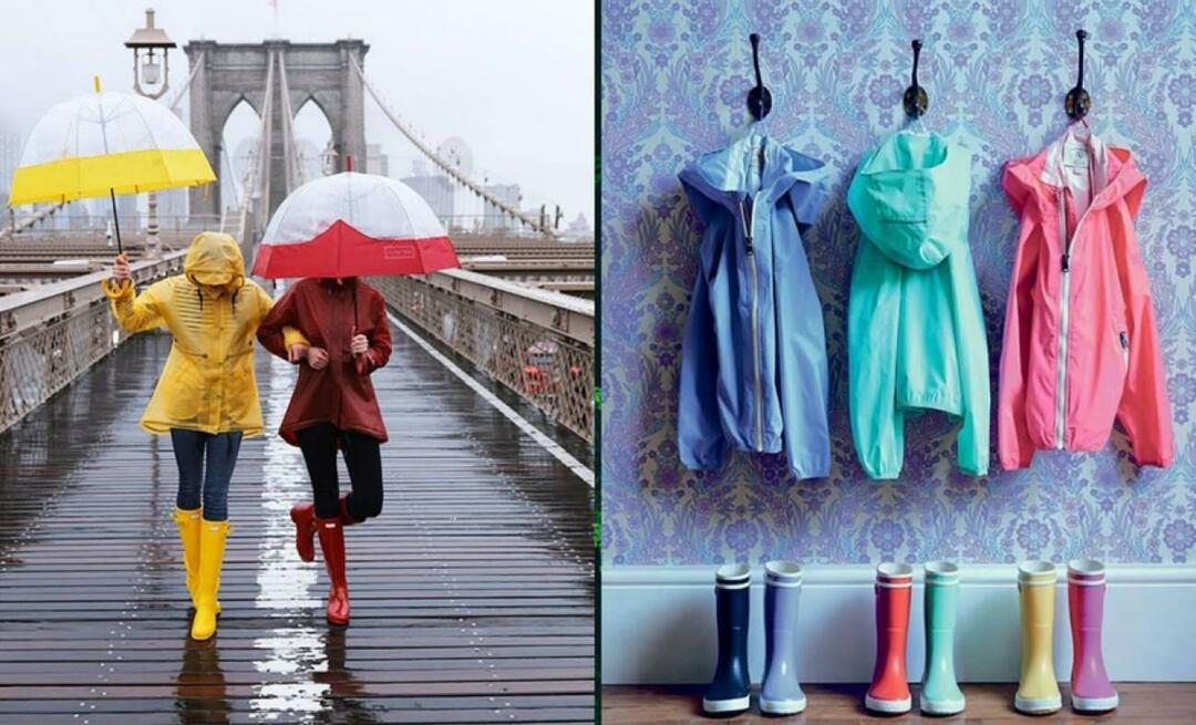 Como se vestir na primavera? Os mais belos modelos e preços de capa de chuva