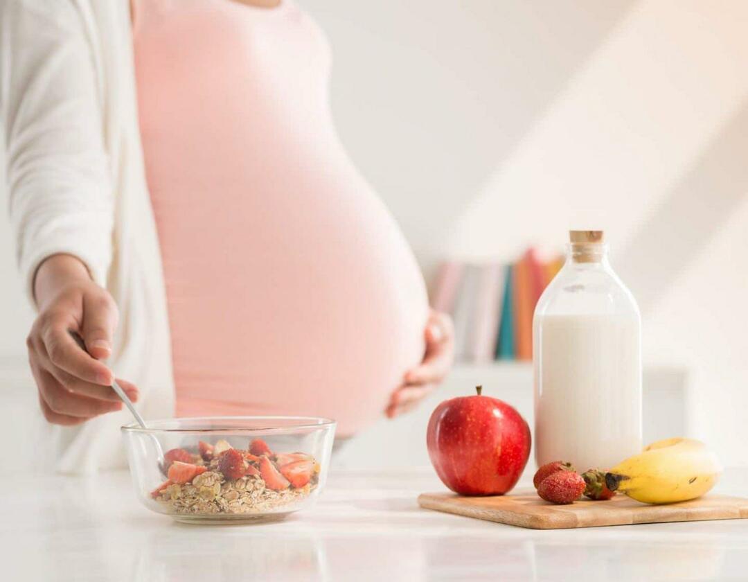 nutrição durante a gravidez