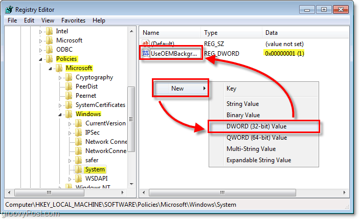 Como alterar o plano de fundo do Windows 7 Logon