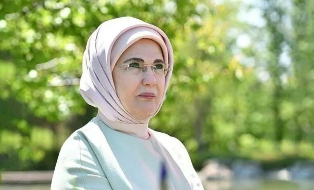 Compartilhamento da primeira-dama Erdoğan sobre o ataque de Israel ao hospital em Gaza