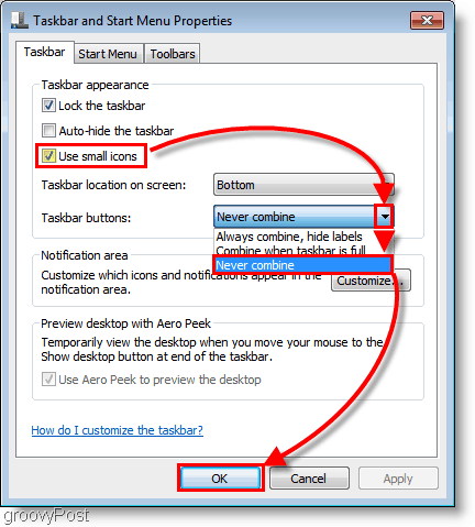 Windows 7 personalizar a barra de tarefas