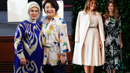 As roupas da primeira-dama são marcadas pela cúpula do G-20!