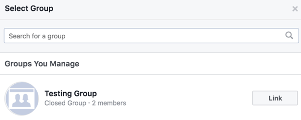 Vincule seu grupo do Facebook a outros grupos.