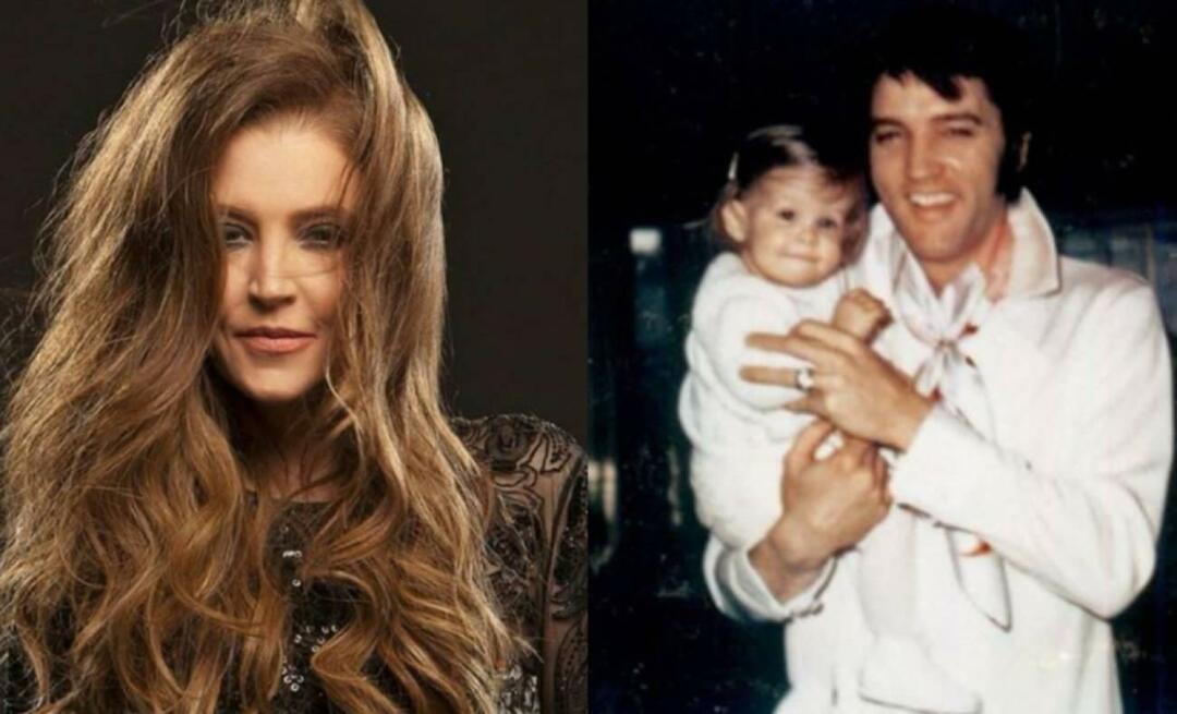 A filha de Elvis Presley, Lisa Marie Presley, morreu! Aquele detalhe na última imagem...