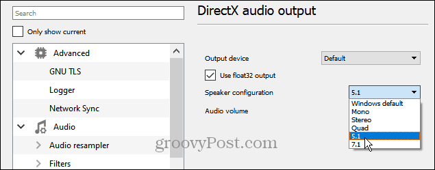 5.1 Áudio Surround no VLC