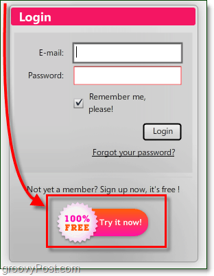 faça login em gráficos encantadores