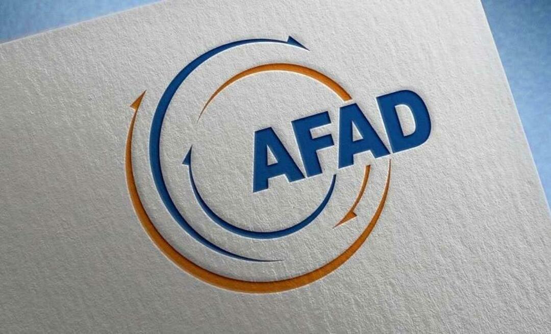 Como pode ser feita a doação do terremoto da AFAD? Canais AFAD SMS e Banco (IBAN)...