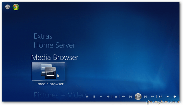 Assista a podcasts de vídeo no Windows 7 Media Center