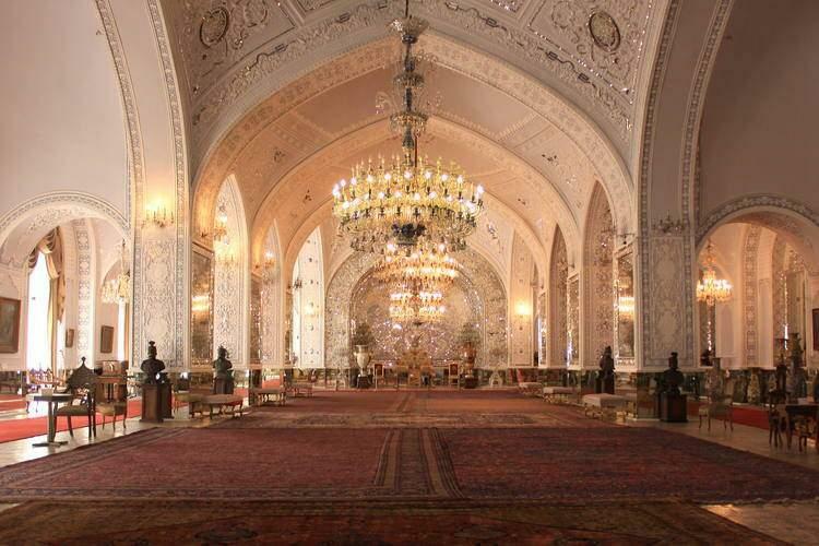 Interior do Palácio Golestan