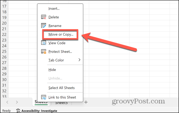 excel mover ou copiar