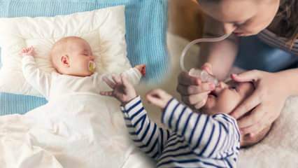 Como limpar o nariz dos bebês sem machucar? Congestão nasal e método de limpeza em bebês