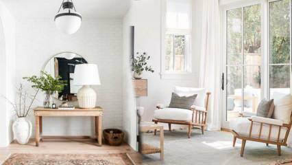 Como aplicar a decoração rústica em estilo escandinavo? 2020 decoração da casa escandinava