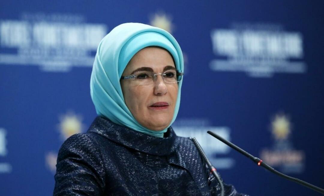 Primeira-dama Erdoğan: “Que as nossas vozes sejam as vozes dos palestinos!”