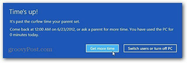 Configurar o Controle dos Pais para Windows 8