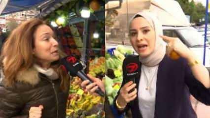 Canal 7 correspondente Meryem Nas