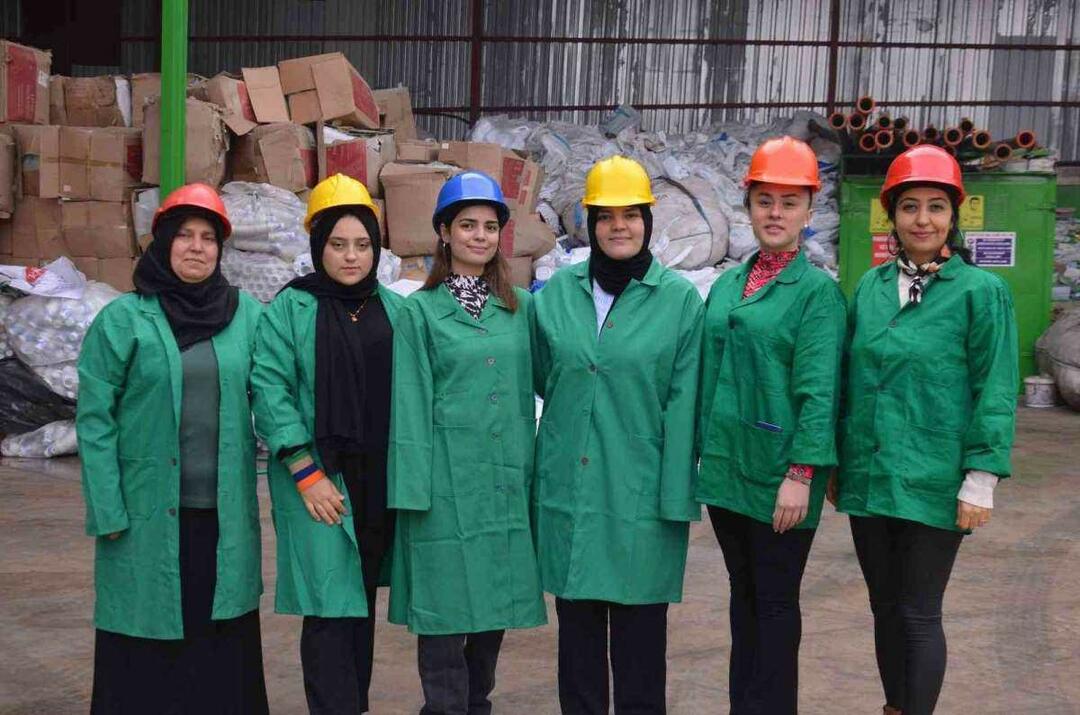  Membros da cooperativa empresarial feminina Hatay Green Nature