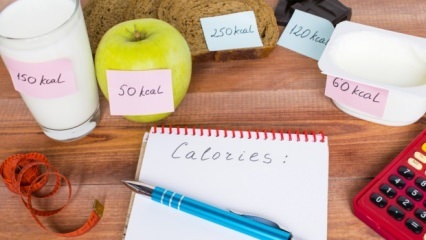 Como é calculado o requisito diário de calorias?