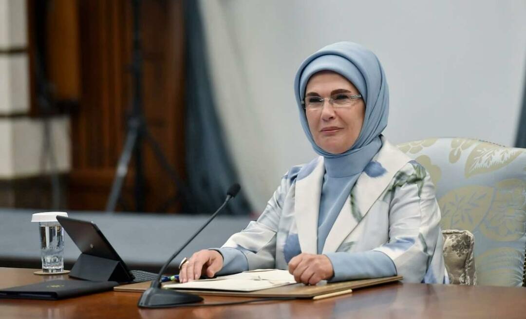 Emine Erdoğan presidiu a primeira reunião do Conselho Consultivo de Resíduos Zero da ONU