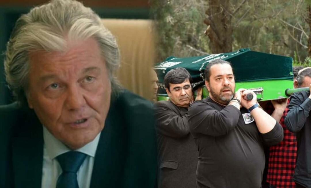 O ator Kazım Akşar se despediu de sua última jornada