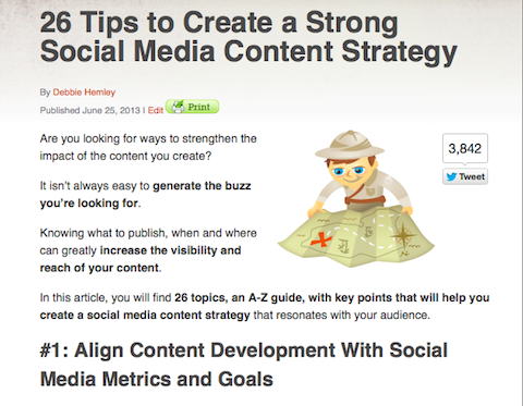 estratégia de conteúdo de mídia social