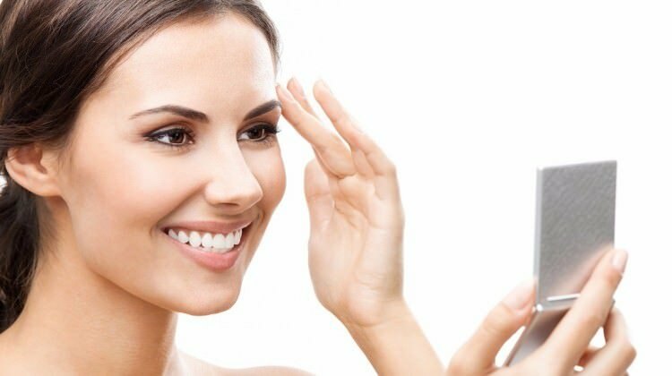 Como evitar a lubrificação facial?