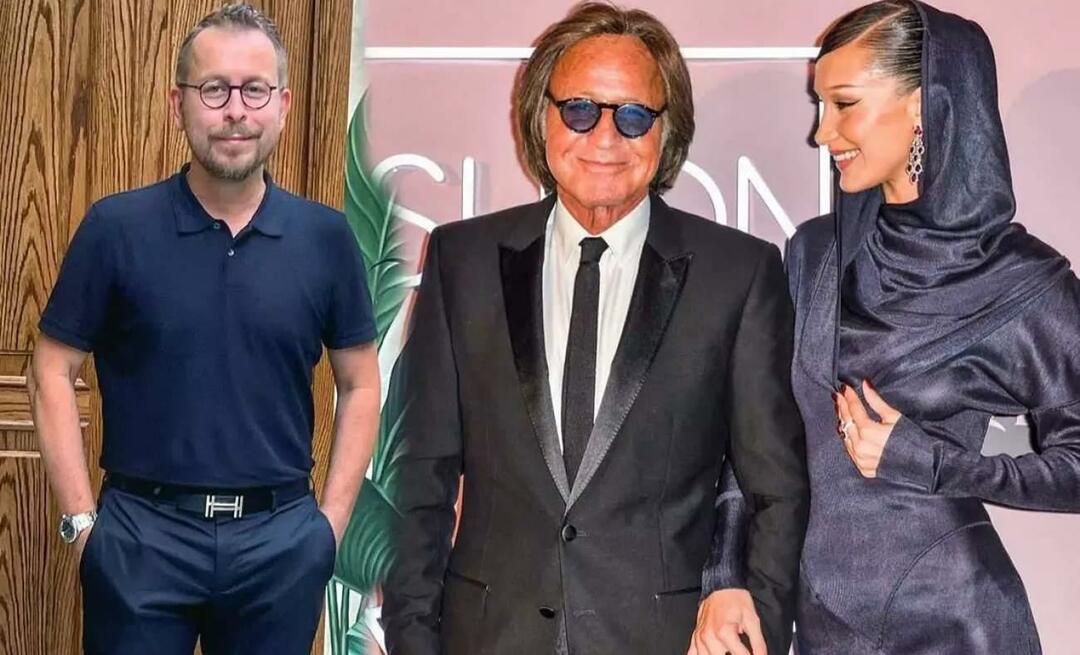 O pai de Bella Hadid, Mohamed Hadid, está na cozinha com o chef turco Ömür Akkor!