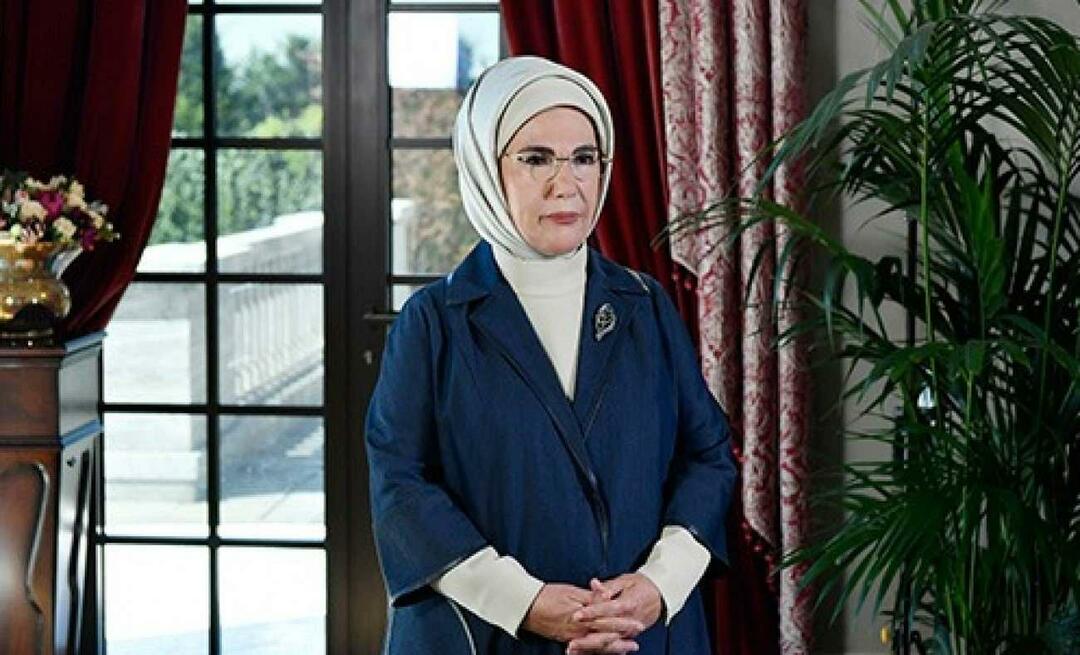 Mensagem do Dia Mundial da Alfabetização da primeira-dama Erdoğan