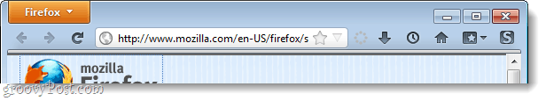 Barra de guias do Firefox 4 oculta