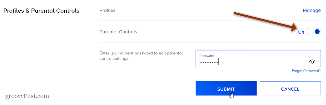 Como habilitar e usar os controles dos pais na Paramount Plus